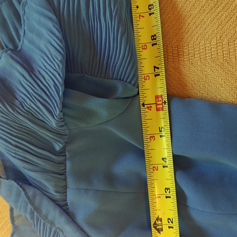 Adelyn Rae Blue Layered Dress - Picture 9 of 12